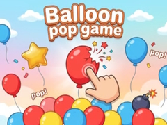 खेल Balloon pop game