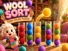 खेल Wool Sort Yarn Color Puzzle