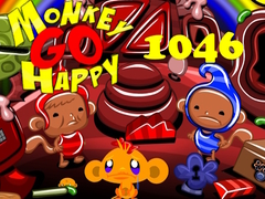 खेल Monkey Go Happy Stage 1046