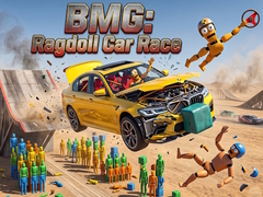 खेल BMG: Ragdoll Car Race