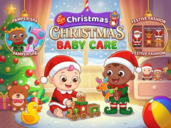 खेल Christmas Baby Care