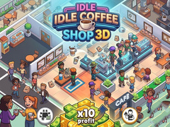 खेल Idle Coffee Shop 3D