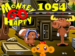 ಗೇಮ್ Monkey Go Happy Stage 1054