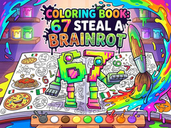 ગેમ Coloring Book: 67 Steal A Brainrot