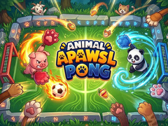గేమ్ Animal Paws Pong