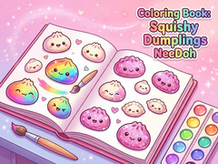 గేమ్ Coloring Book: Squishy Dumplings NeeDoh