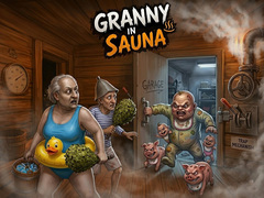 खेल Granny in Sauna