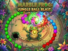 खेल Marble Frog: Jungle Ball Blast