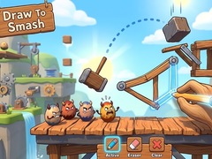 खेल Draw To Smash