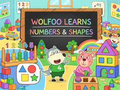 గేమ్ Wolfoo Learns Numbers & Shapes