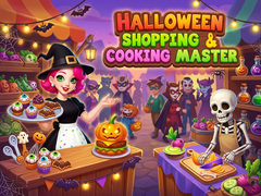 ગેમ Halloween Shopping & Cooking Master 
