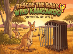 खेल Rescue the Baby Wild Kangaroo