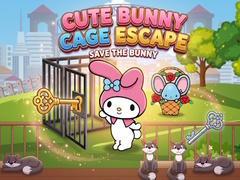 खेल Cute Bunny Cage Escape