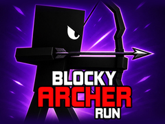 खेल Blocky Archer Run