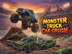 खेल Monster Truck Car Crush