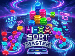 గేమ్ Hexa Sort Master