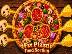 ગેમ Fix Pizza: Food Sorting