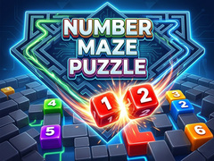 గేమ్ Number Maze Puzzle
