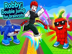 గేమ్ Robby: Double jump for brainrots
