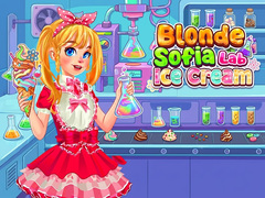 గేమ్ Blonde Sofia: Lab Ice Cream