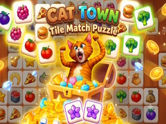 ગેમ Cat Town - Tile Match Puzzle