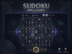 खेल Sudoku - Pin.Games
