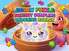 खेल Jigsaw Puzzle: Squishy Dumpling Unboxing Roblox