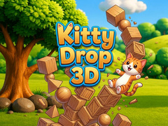 खेल Kitty Drop 3D