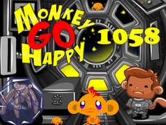 खेल Monkey Go Happy Stage 1058