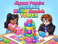 खेल Jigsaw Puzzle: Roblox ASMR Needoh Tower