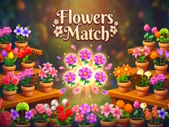खेल Flowers Match