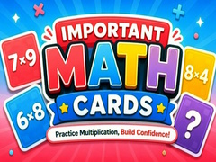 खेल Important Math Cards