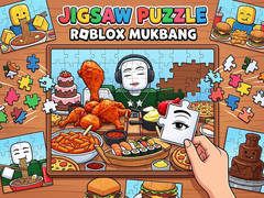 खेल Jigsaw Puzzle: Roblox Mukbang