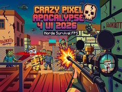 खेल Crazy Pixel Apocalypse 4 UI 2026