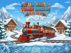 खेल Fun Kids Train Racing