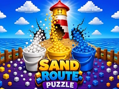 खेल Sand Route Puzzle