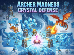 खेल Archer Madness: Crystal Defense