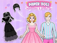 खेल Paper Doll Makeover & Dress Up