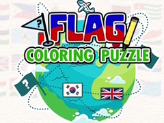 खेल Flag Coloring Puzzle