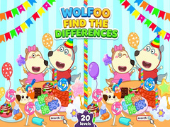 खेल Wolfoo Spot The Difference