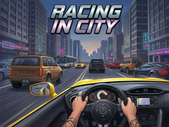 खेल Racing in City