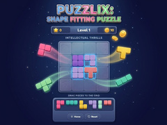 खेल Puzzlix: Shape Fitting Puzzle