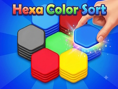 खेल Hexa Color Sort