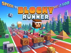 खेल Blocky Runner