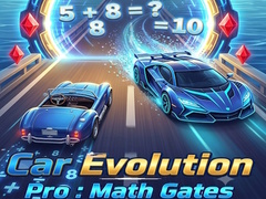 खेल Car Evolution Pro : Math Gates