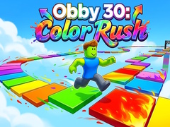 खेल Obby 30: Color Rush