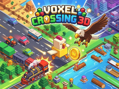 खेल Voxel Crossing 3D