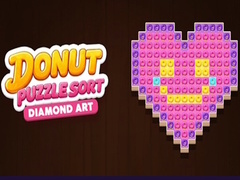 खेल Donut Puzzle Sort Diamond Art