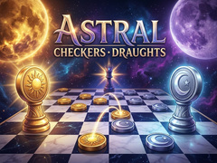 खेल Astral Checkers Draughts