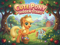 ಗೇಮ್ Cute Pony: Hidden Stars